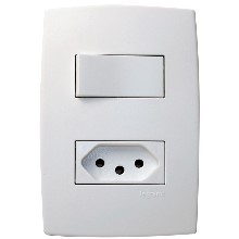 INTERRUP 1S SIMP+1TOM 2P+T 10A 615074(PB) PIAL