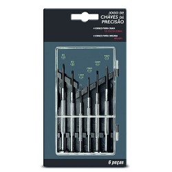 JOGO CHAVE PRECISAO 6PCS ROCAST