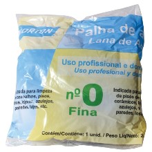 PALHA ACO NR 0 PCT C/ 20 ESPONJAS NORTON