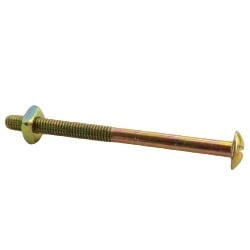 PARAFUSO CAMA FENDADO 1/4X110 ZAM