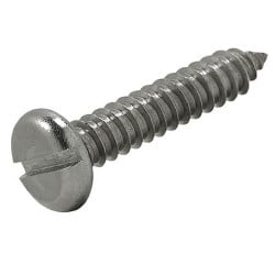 PARAFUSO FENDA AA INOX PA 4.2X13 (8X1/2)
