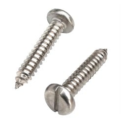 PARAFUSO FENDA AA INOX PA 4.8X25 (10X1)