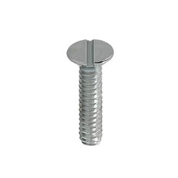 PARAFUSO FENDA MQ CH 1/4X5/8 ZCL