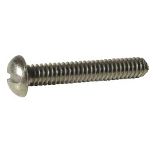 PARAFUSO FENDA MQ INOX BL 1/8X3/4