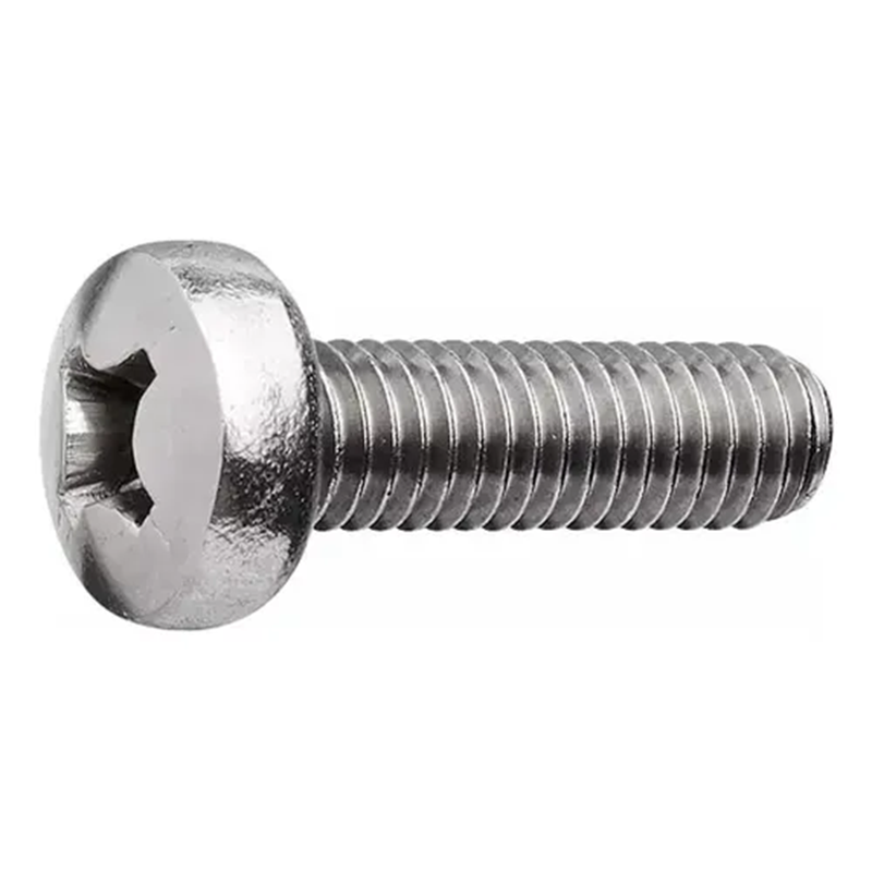 PARAFUSO FENDA PH MQ INOX PA 4X12 MA