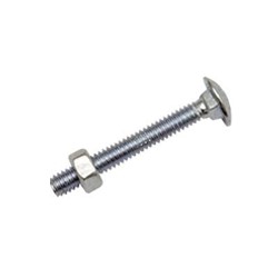 PARAFUSO FRANCES C/ PORCA 5/16X1 UNC ZCL (IMP)