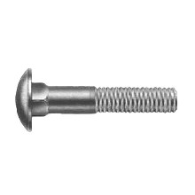 PARAFUSO FRANCES C/ PORCA 7/16X2.1/2 UNC ZCL