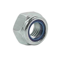 PORCA SEXTAVADA PARLOCK INOX BAIXA 8 MA (IMP)