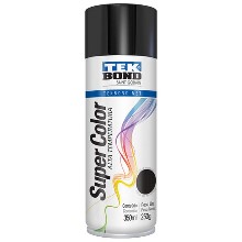 TINTA SPRAY ALTA TEMP PRETO BRILHANTE 350ML TEKBOND