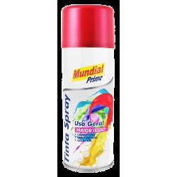 TINTA SPRAY METALICA VERMELHO 400ML MUNDIAL PRIME