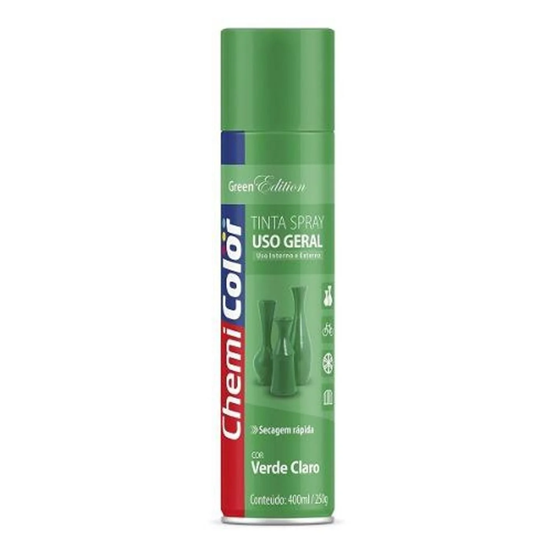 TINTA SPRAY UG VERDE CLARO 400ML CHEMICOLOR - AB