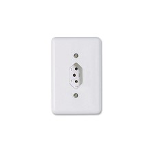 TOMADA 1S 2P+T RET 10A (PB) BR 20140 STYLUS ILUMI
