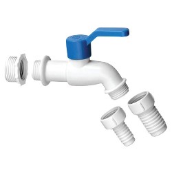 TORNEIRA ESFERA PVC JARDIM/TANQUE 1/2-3/4 781 KRONA
