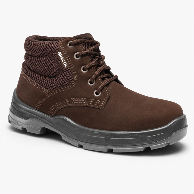 BOTA NOBUCK BAEN MR PU BI D C/ BIQ PVC 37 CA40872 BRACOL