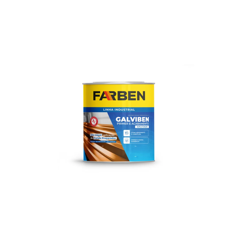 FUNDO ACRILICO GALVIBEN DF BRANCO 1/4 FARBEN