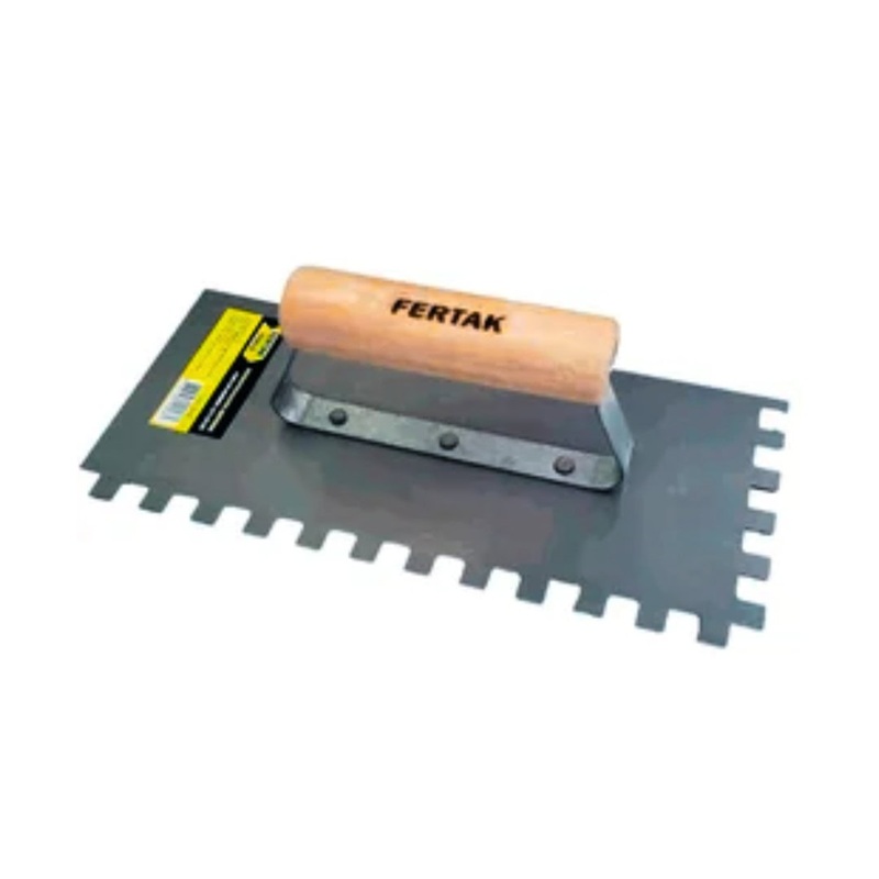 DESEMPENADEIRA ACO 12X25 DENTADA CABO MAD D10 3008 FERTAK (IMP)
