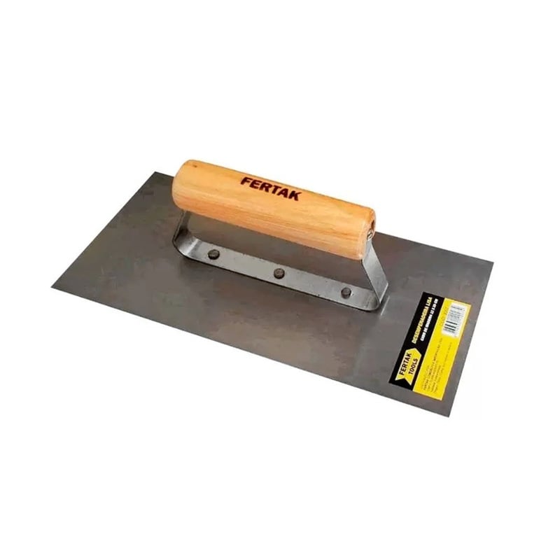 DESEMPENADEIRA ACO LISA CABO MAD 12X25 3007 FERTAK (IMP)