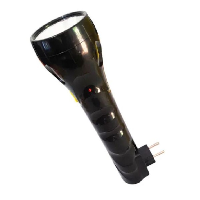 LANTERNA LED RECARREG 1W PRETA 5002 FERTAK (IMP)