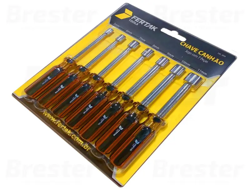 JOGO CHAVE CANHAO 5A11MM 2650 FERTAK (IMP)