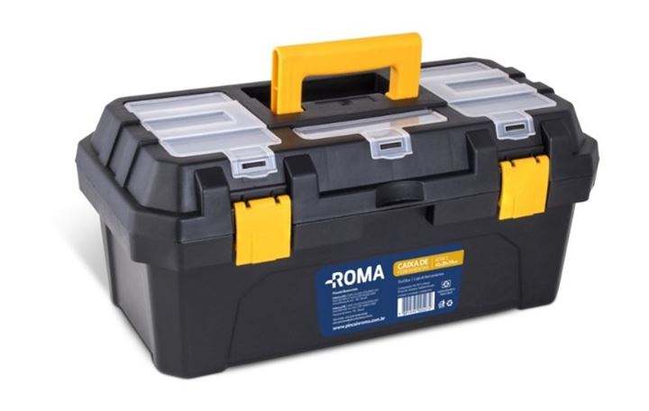 CAIXA FERRAM BAU C/ BAND 42X22X19 6058 1 ROMA