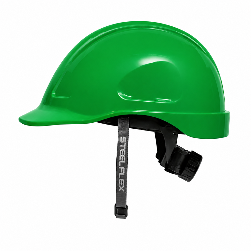 CAPACETE TURTLE VD C/SUSP STEEL LOCK C/ JUG CA35983 STEELFLEX
