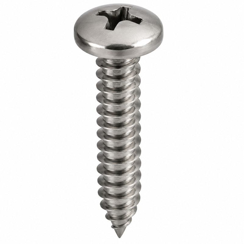 PARAFUSO FENDA PHI AA INOX PA 4.2X45 (8X1.3/4)