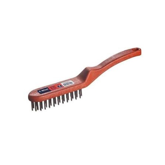 ESCOVA MANUAL ACO CABO PLAST 4 FILEIRAS 1840/4 ATLAS