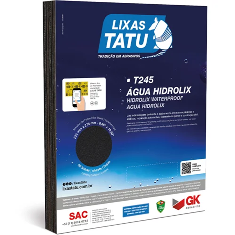 LIXA DAGUA G240 T245 TATU