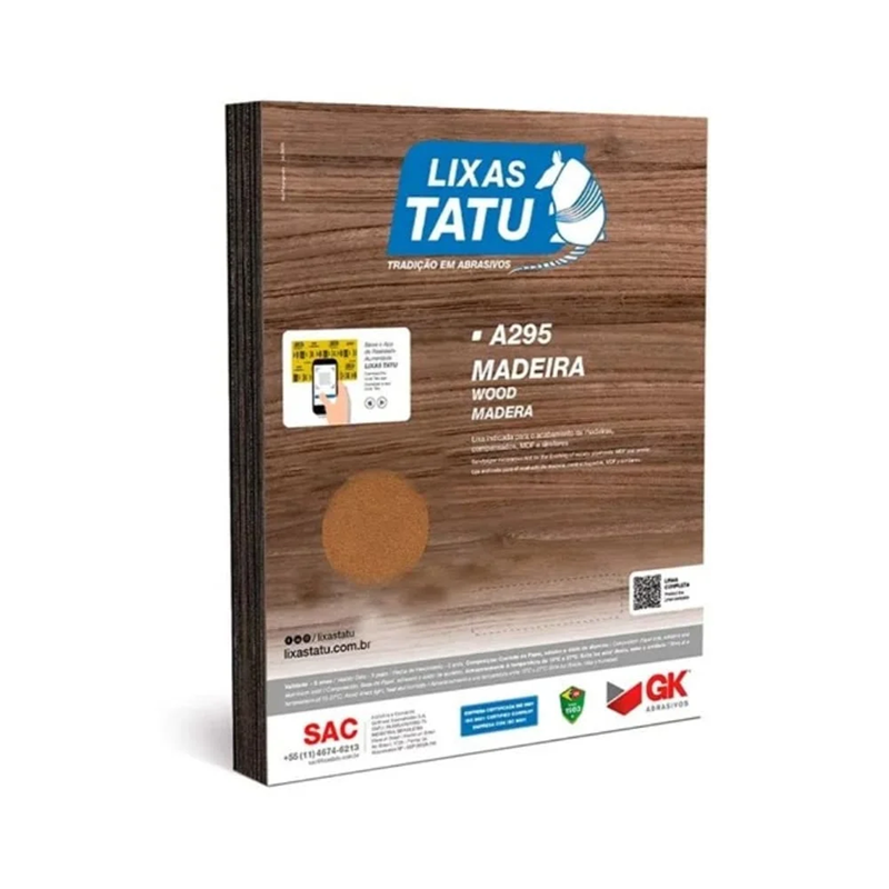 LIXA MADEIRA G120 A295 TATU