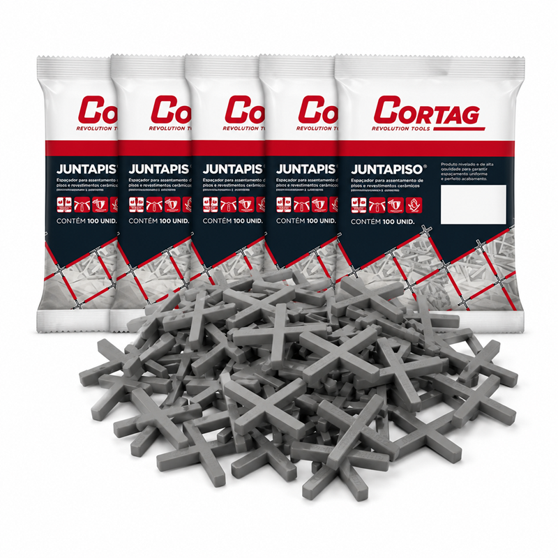 SEPARADOR PISO 1.0MM CZ C/ 100PCS 60505 CORTAG