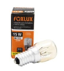 LAMPADA GELAD/MICRO 15W E 14 220V FOXLUX (IMP)