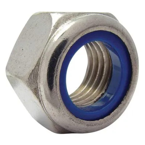 PORCA SEXTAVADA PARLOCK BAIXA 3/16 UNC (IMP)