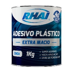 ADESIVO MASSA PLASTICA CINZA 1000G RHAI