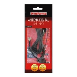 ANTENA INTERNA/DIGITAL ULTRA SLIM SHD300 BRASFORMA