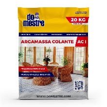 ARGAMASSA AC1 SACO C/ 20KG DO MESTRE
