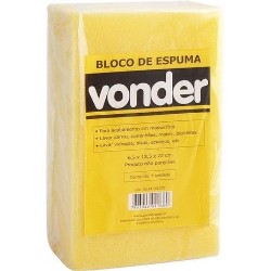 BLOCO ESPUMA 60X130X220MM VONDER
