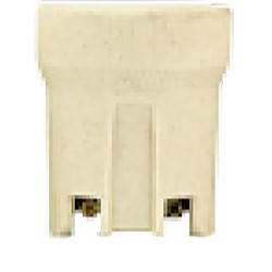 BOCAL PORTA LAMP PORC SPOT C/ ALCA E-27 F-11 FOXLUX (IMP)