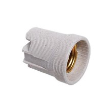 BOCAL PORTA LAMP PORC E-27 8641 PLUZIE