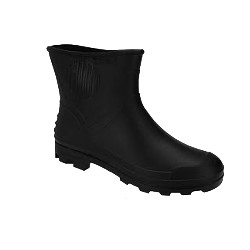 BOTA PVC CURTO PT S/ FORRO PEGA FORTE 39 CA46452 GRENDENE