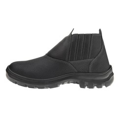 BOTA VAQUETA PU BI/D ELA C/ BIQ PVC 38 CA43377 VULCAFLEX - AB
