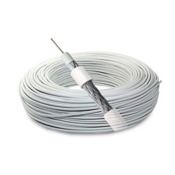 CABO COAXIAL 59 75 OHMS 47% ROLO C/ 100MT MEGATRON