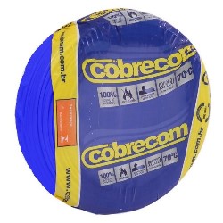 CABO FLEX ANTICHAMA 750V 4.0 (10) AZ COBRECOM