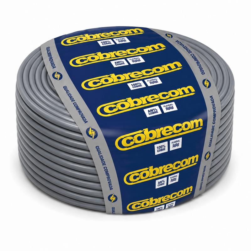 CABO FLEX ANTICHAMA 750V 4.0 (10) CZ COBRECOM