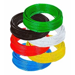 CABO FLEX ANTICHAMA 750V 4.0 (14) VD BRASFIO