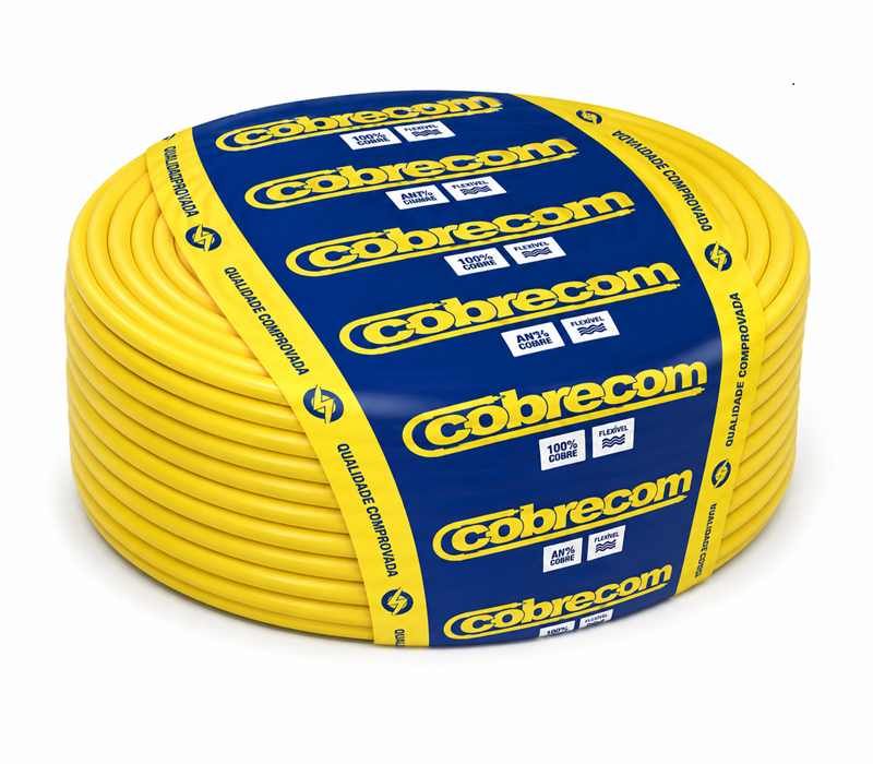 CABO FLEX ANTICHAMA 750V 6.0 (8) AM COBRECOM
