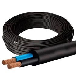 CABO FLEX PP 500V 2X1.5 PT BRASFIO