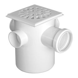 CAIXA SIFONADA GRELHA QUAD 100X150X50 908 KRONA