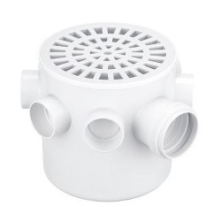 CAIXA SIFONADA GRELHA REDONDA 150X150X50 11291 MULTILIT