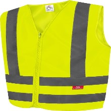 COLETE REFLET S/ BOLSO C/ ZIPER AM FLUOR/CZ T/XXG STEELFLEX