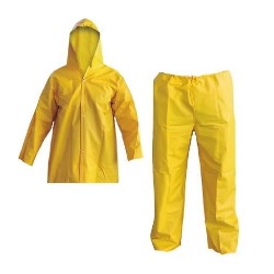 CONJUNTO PVC FORR 0.30MIC AM CALCA/BLUSAO T/M CA28481.2 BRASCAMP